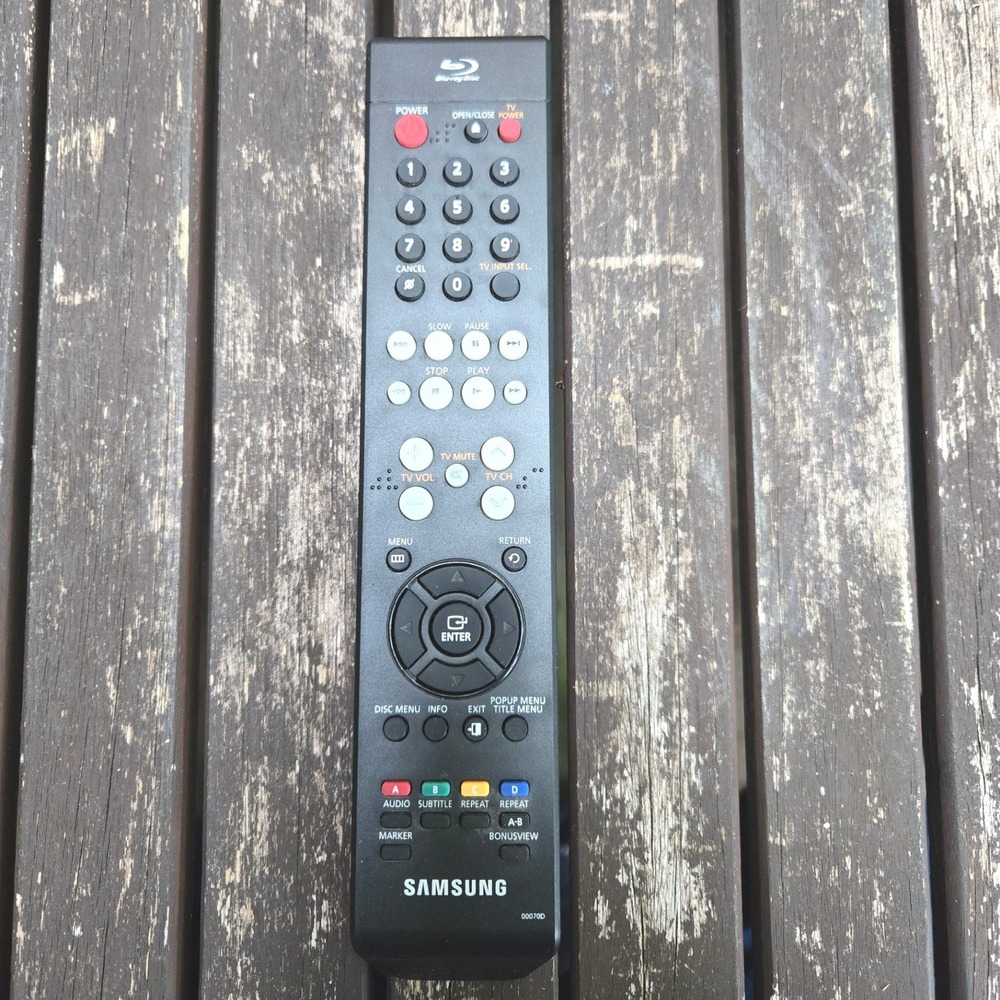 Genuine Samsung Blu-ray Player Remote Control AK59-00070D‎ OEM